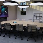 Ordine e funzionalità nella sala riunione