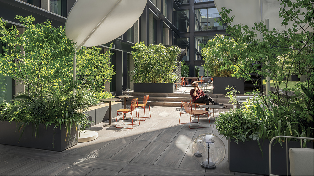 Lo spazio outdoor come estensione operativa del workplace